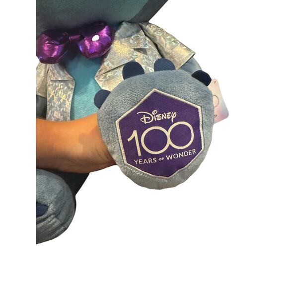 Disney 100 Stitch Plush Just Play 18” Limited Edition Celebration Tuxedo Bowtie - Picture 2 of 7